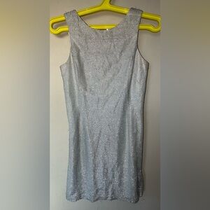 Vintage 80’s Late Edition LTD Shimmering Metallic Cocktail Dress Sz 8